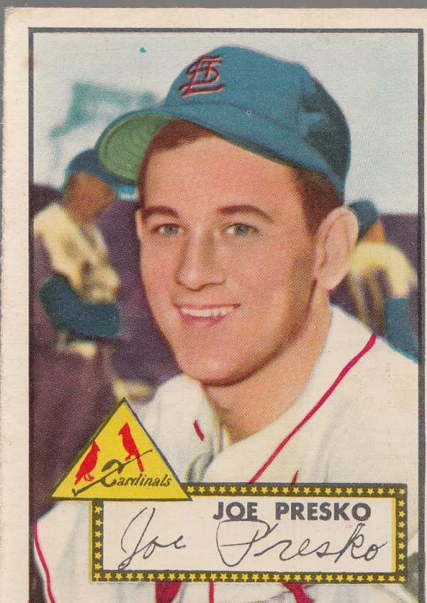 1952 Topps #220 Joe Presko RC