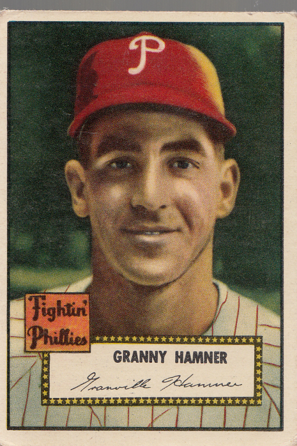 1952 Topps #221 Granny Hamner