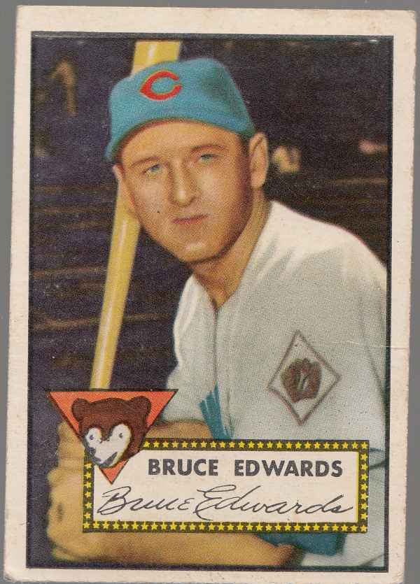 1952 Topps #224 Bruce Edwards