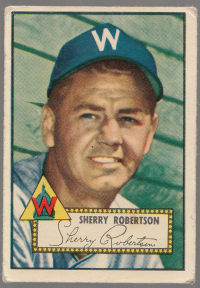1952 Topps #245 Sherry Robertson front image