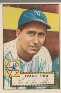 1952 Topps #248 Frank Shea front image