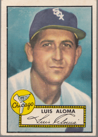 1952 Topps #308 Luis Aloma front image