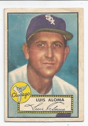 1952 Topps #308 Luis Aloma
