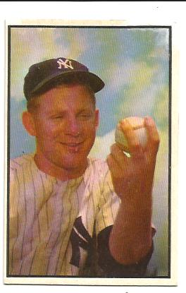 1953 Bowman Color #153 Whitey Ford