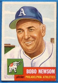 1953 Topps #15 Bobo Newsom DP RC front image