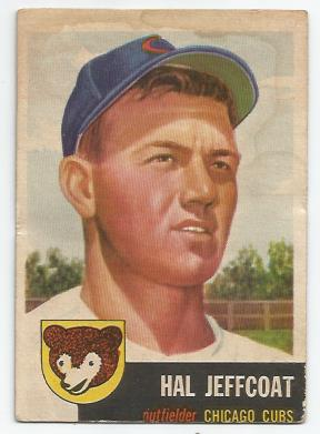1953 Topps #29 Hal Jeffcoat