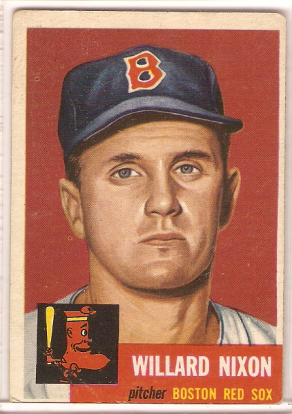 1953 Topps #30 Willard Nixon