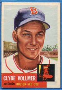 1953 Topps #32 Clyde Vollmer front image