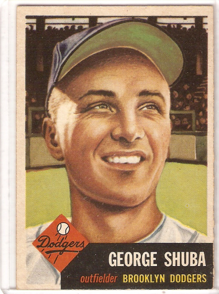 1953 Topps #34 George Shuba