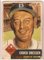 1953 Topps #50 Chuck Dressen DP
