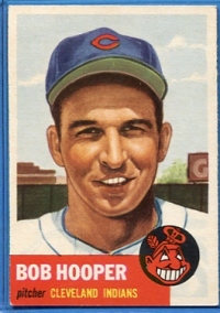 1953 Topps #84 Bob Hooper DP front image