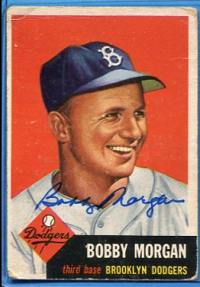 1953 Topps #85 Bobby Morgan DP front image