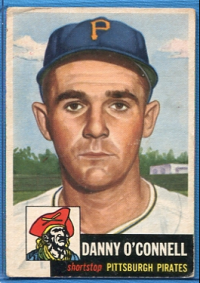 1953 Topps #107 Danny O'Connell DP front image
