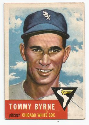 1953 Topps #123 Tommy Byrne DP