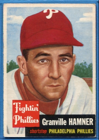 1953 Topps #146 Granny Hamner front image
