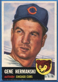 1953 Topps #179 Gene Hermanski front image