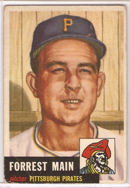 1953 Topps #198 Forrest Main