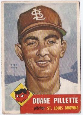 1953 Topps #269 Duane Pillette