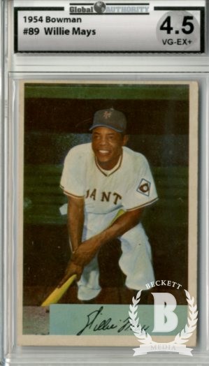 1954 Bowman #89 Willie Mays