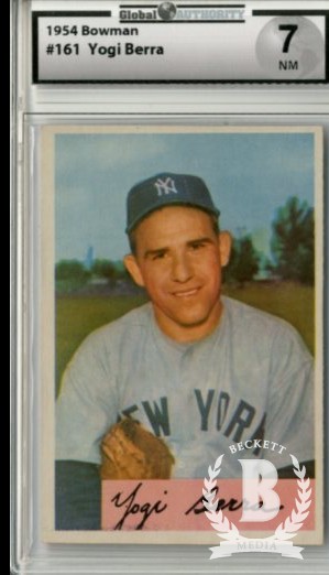 1954 Bowman #161 Yogi Berra