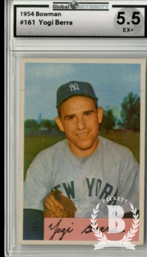 1954 Bowman #161 Yogi Berra
