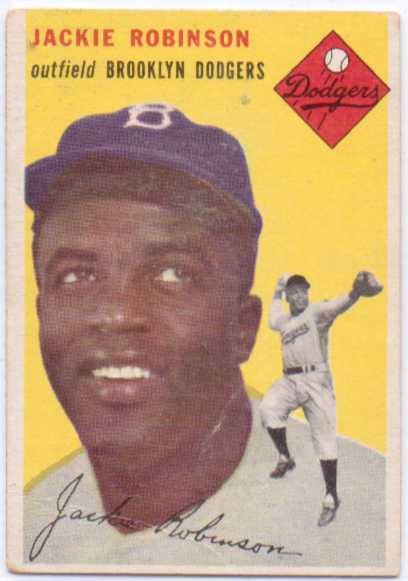 1954 Topps #10 Jackie Robinson