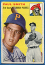 1954 Topps #11 Paul Leslie Smith RC