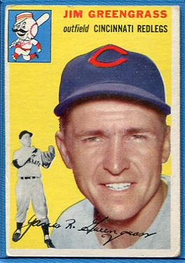 1954 Topps #22 Jim Greengrass