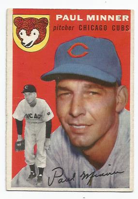 1954 Topps #28 Paul Minner