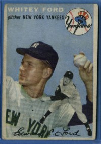 1954 Topps #37 Whitey Ford front image