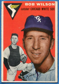 1954 Topps #58 Bob Wilson front image
