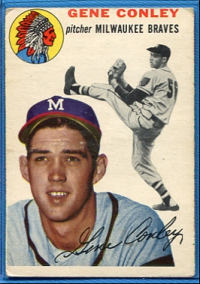 1954 Topps #59 Gene Conley front image
