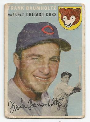 1954 Topps #60 Frank Baumholtz