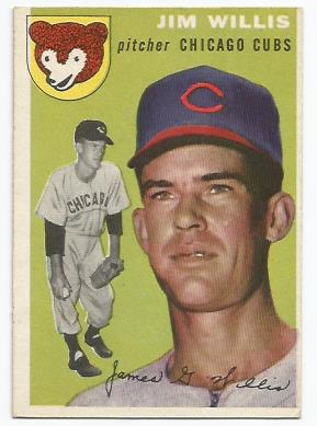 1954 Topps #67 Jim Willis RC