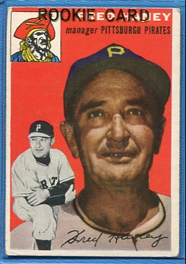 1954 Topps #75 Fred Haney MG RC
