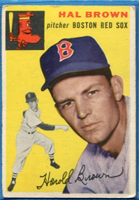 1954 Topps #172 Harold Brown RC front image