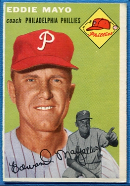 1954 Topps #247 Ed Mayo CO