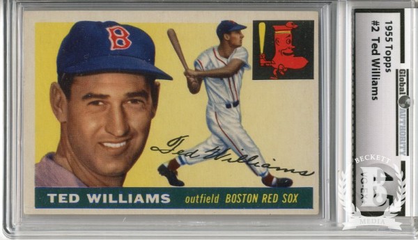 1955 Topps #2 Ted Williams