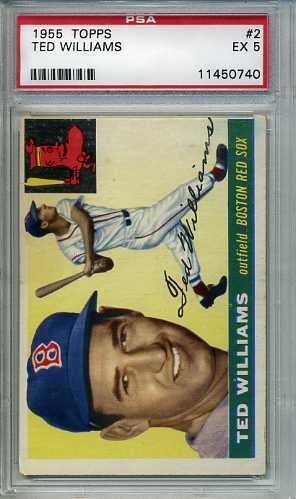 1955 Topps #2 Ted Williams