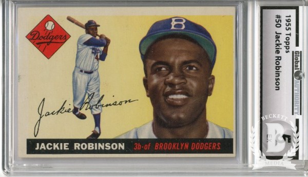 1955 Topps #50 Jackie Robinson