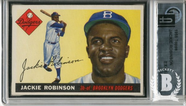 1955 Topps #50 Jackie Robinson