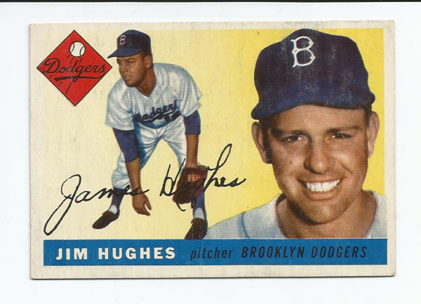 1955 Topps #51 Jim Hughes