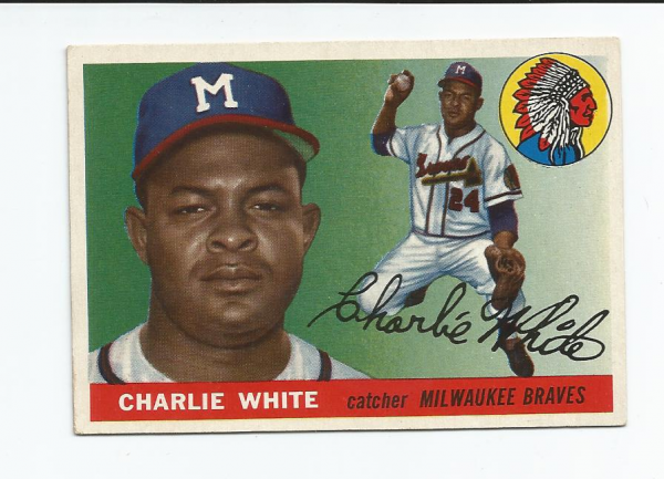 1955 Topps #103 Chuck White RC