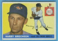1955 Topps #113 Harry Brecheen CO front image