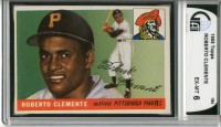1955 Topps #164 Roberto Clemente RC front image