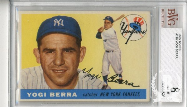 1955 Topps #198 Yogi Berra