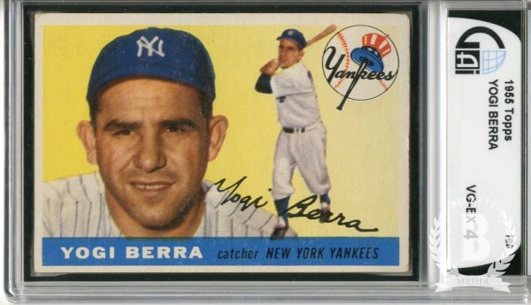 1955 Topps #198 Yogi Berra