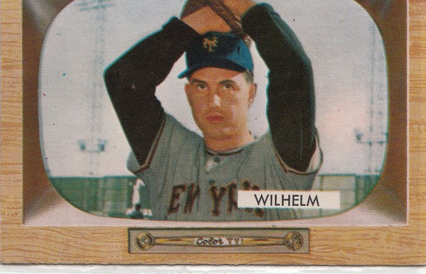 1955 Bowman #1 Hoyt Wilhelm