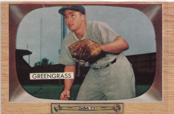 1955 Bowman #49 Jim Greengrass