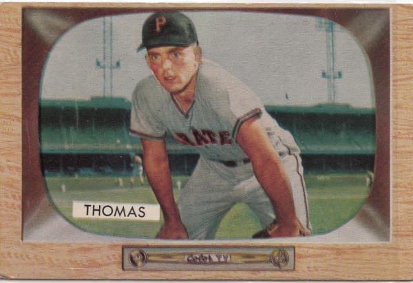 1955 Bowman #58 Frank Thomas